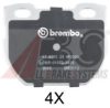A.B.S. 36939S Brake Pad Set, disc brake